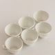 Set of six coffee cups and saucers, Karlskrona, Sweden, 1950s