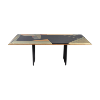 Dining Table by Giovanni Offredi for Saporiti, 1980s