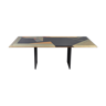 Dining Table by Giovanni Offredi for Saporiti, 1980s