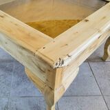 Wooden coffee table