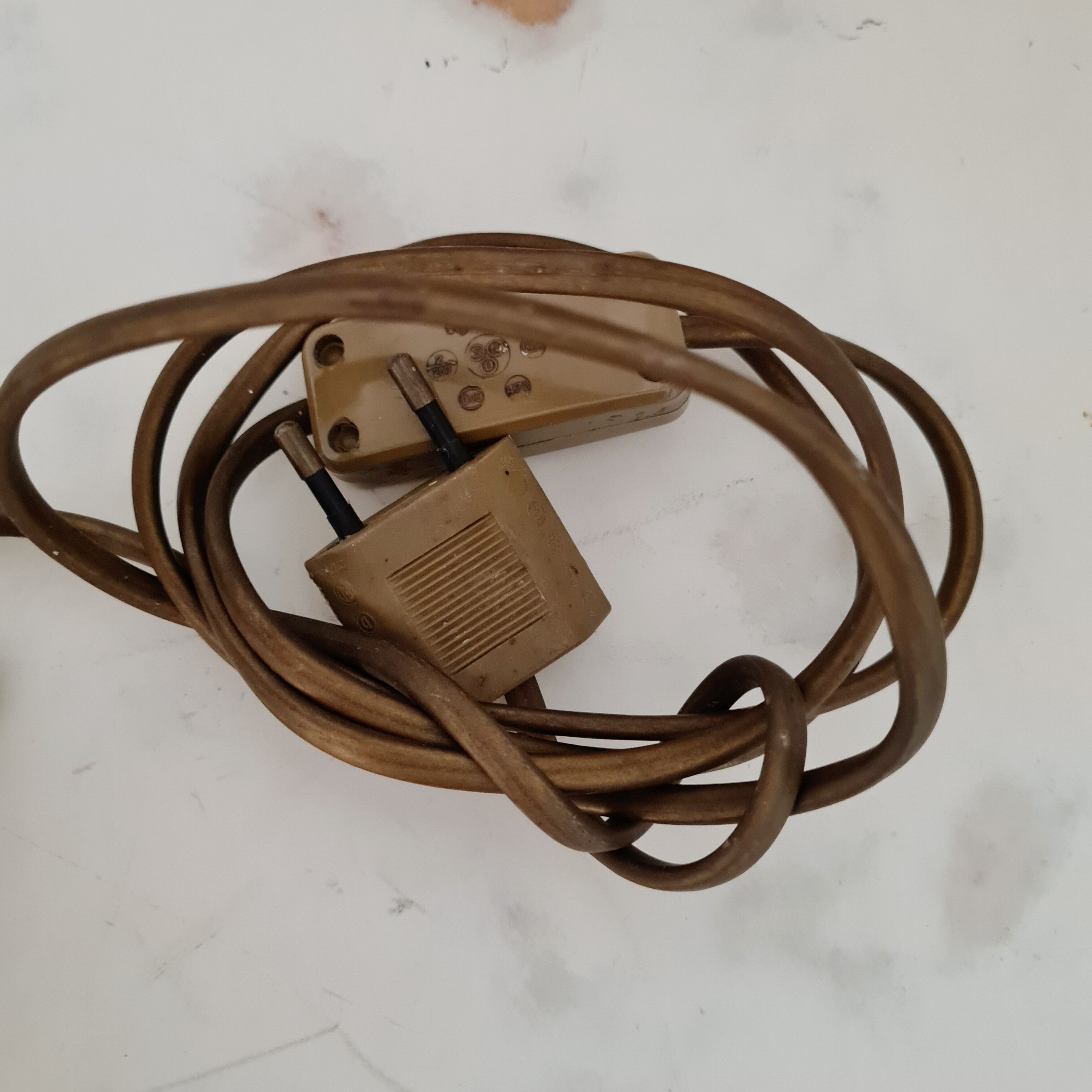 Antique brass lamp