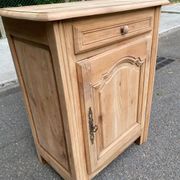 Louis-Philippe confiturier buffet from the 19th century, renovated in raw solid cherry wood.