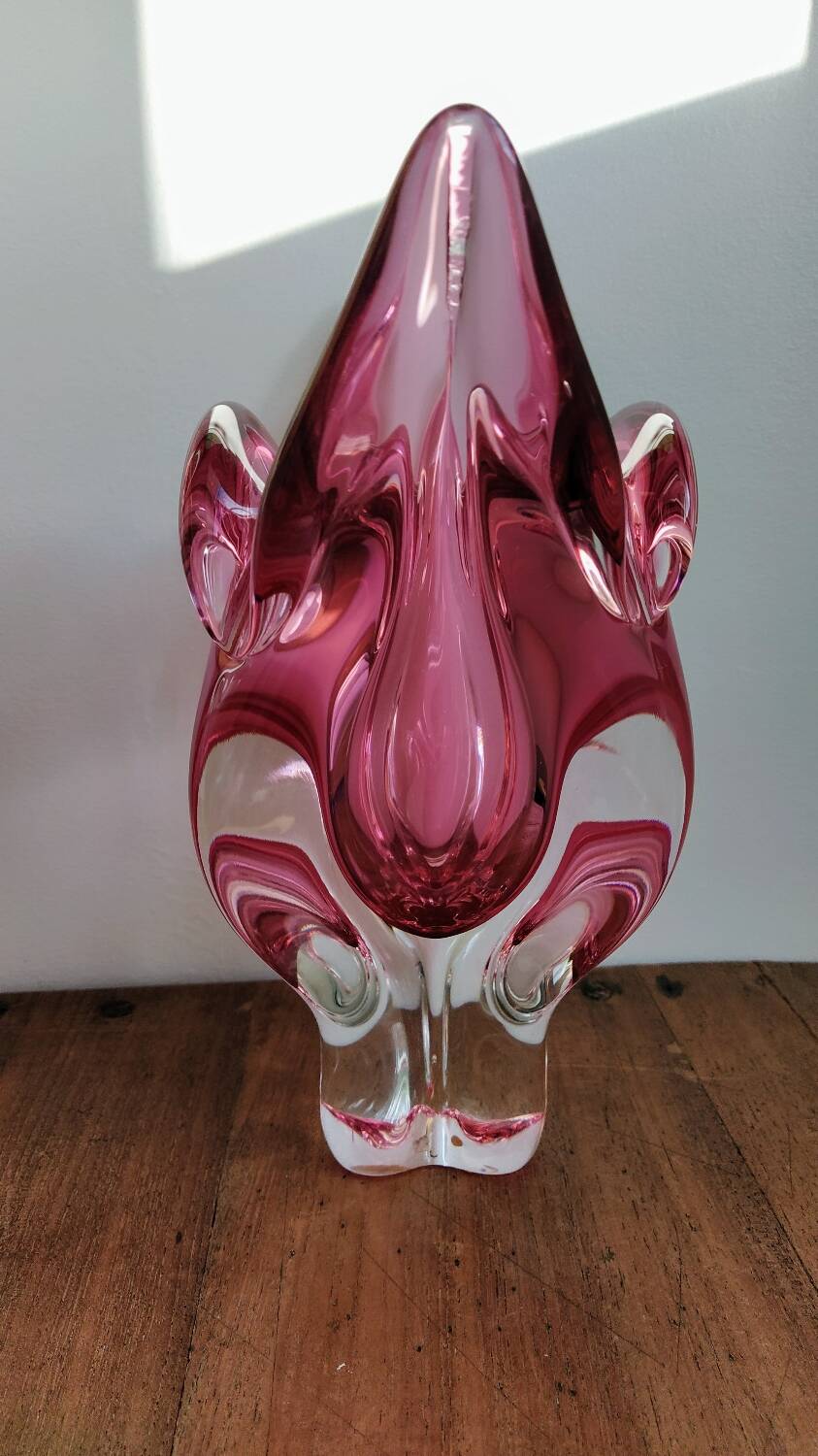 “Cat’s head” vase by Hospodka 1960-1970