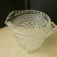 Water carafe cast moulded glass diamond point 500 ml