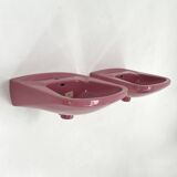 Pink washbasin from Keramag Keravit, 1980