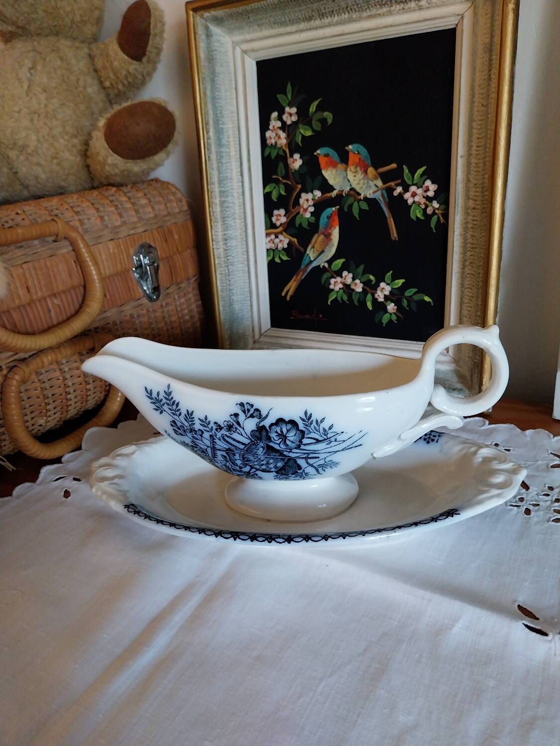 Iron earth gravy boat, Onnaing Nord Moisson model