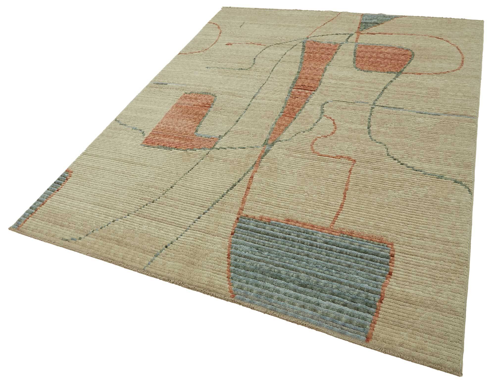 Turkish Handcrafted Loom Oushak Rug 205 cm x 297 cm