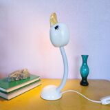 Flexible ceramic duck lamp, 1968