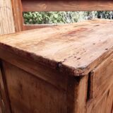Parisian buffet raw wood