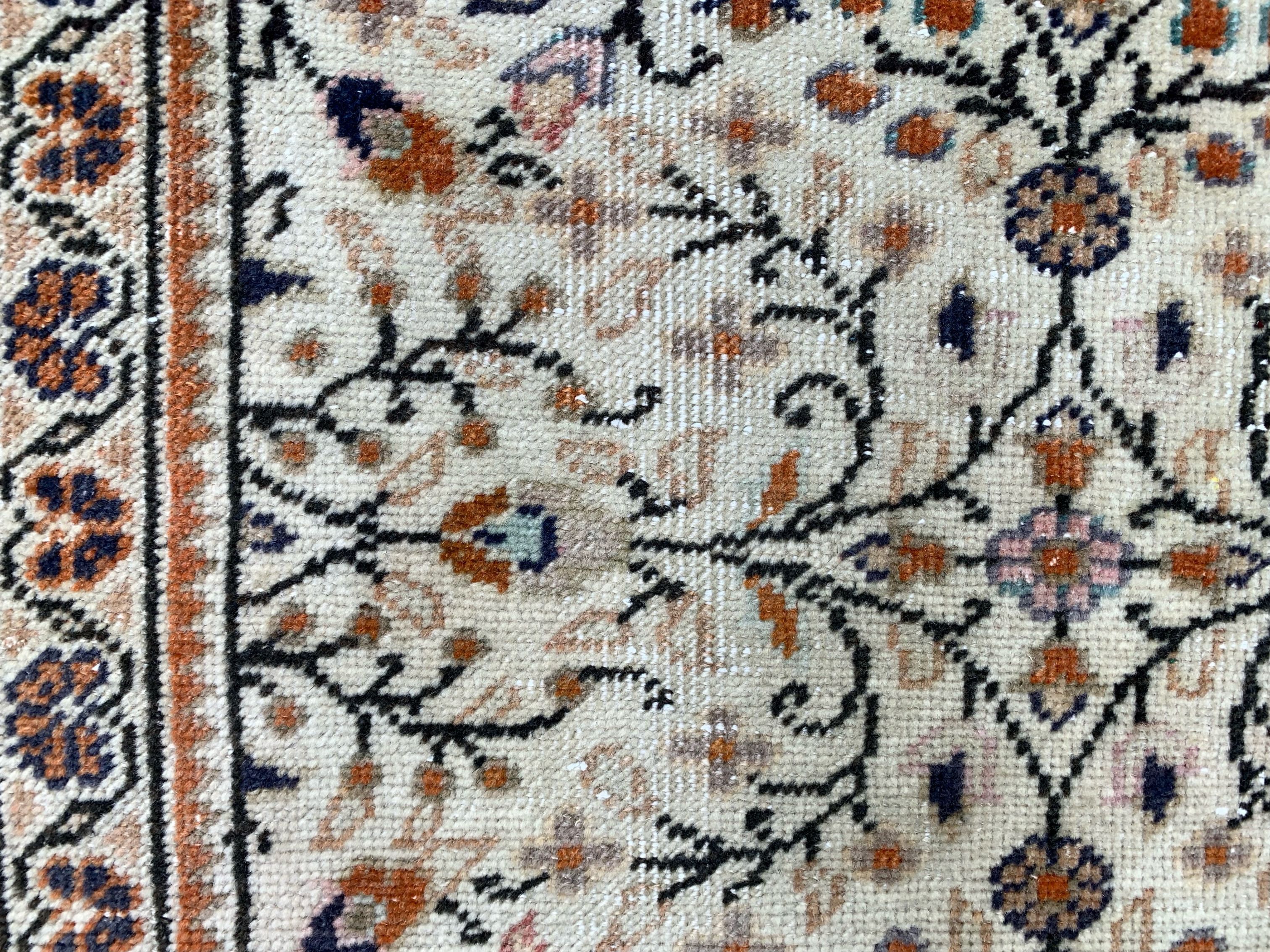 Vintage Turkish Rug 200x290 cm