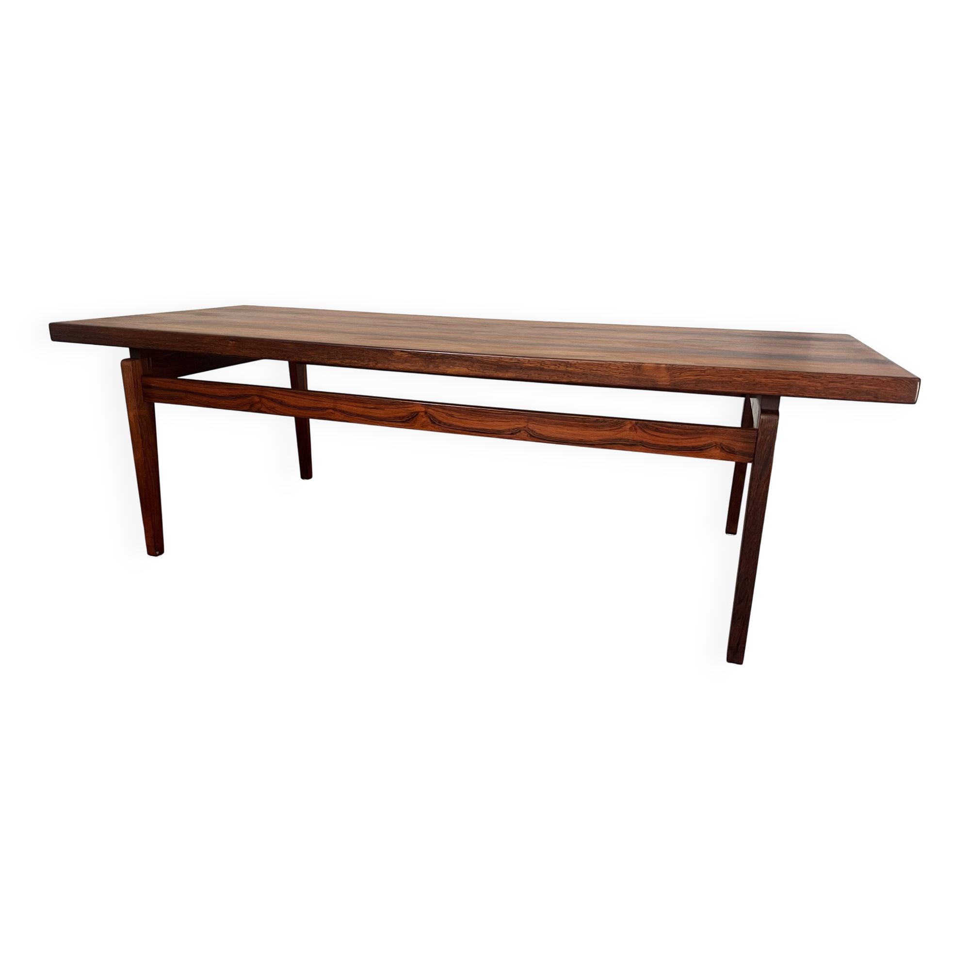 Scandinavian rosewood coffee table