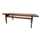 Scandinavian rosewood coffee table