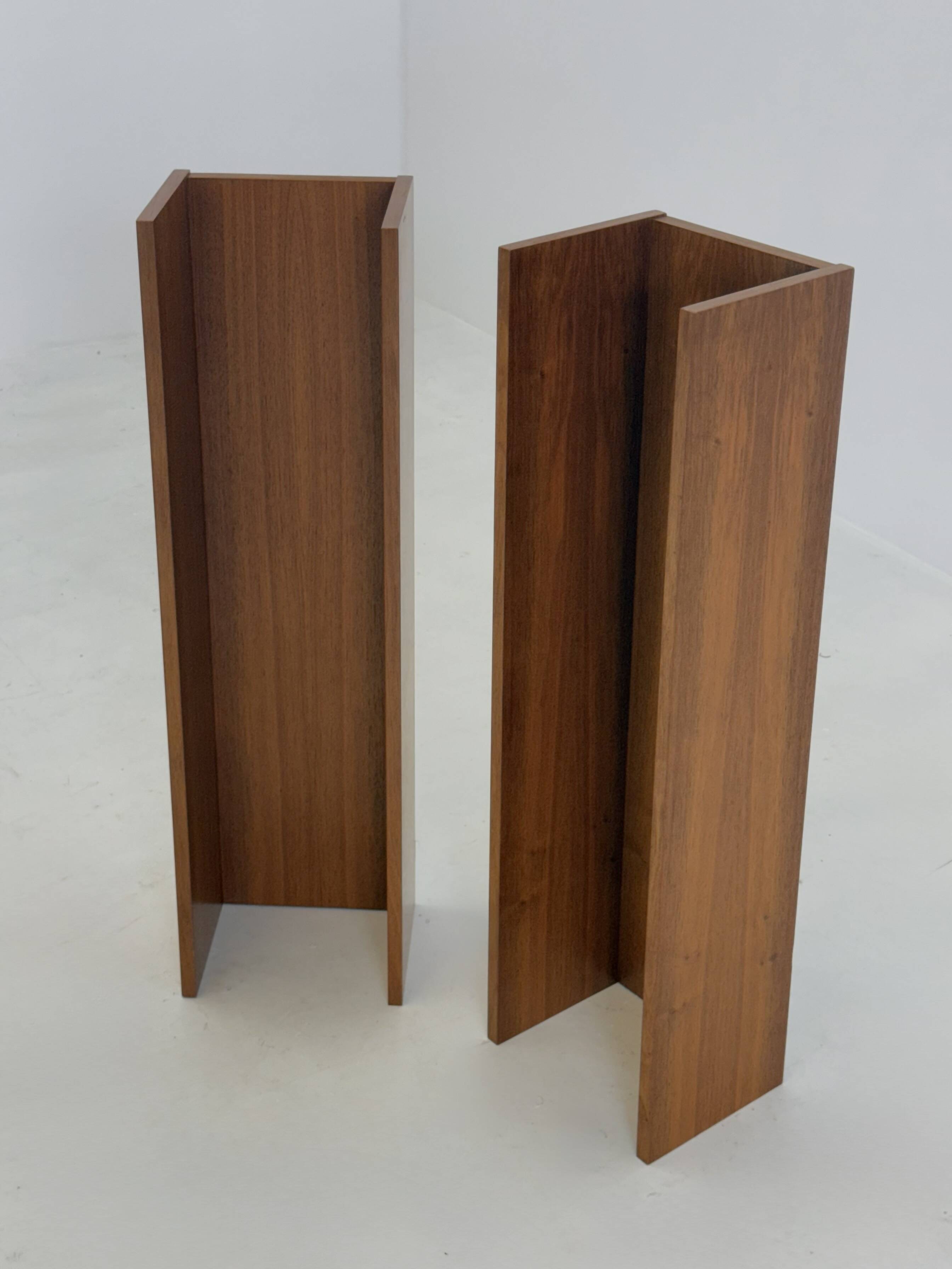 Set of two Danish Teak Wall Shelves Mid-Century