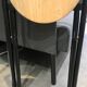 Tabouret bois et métal