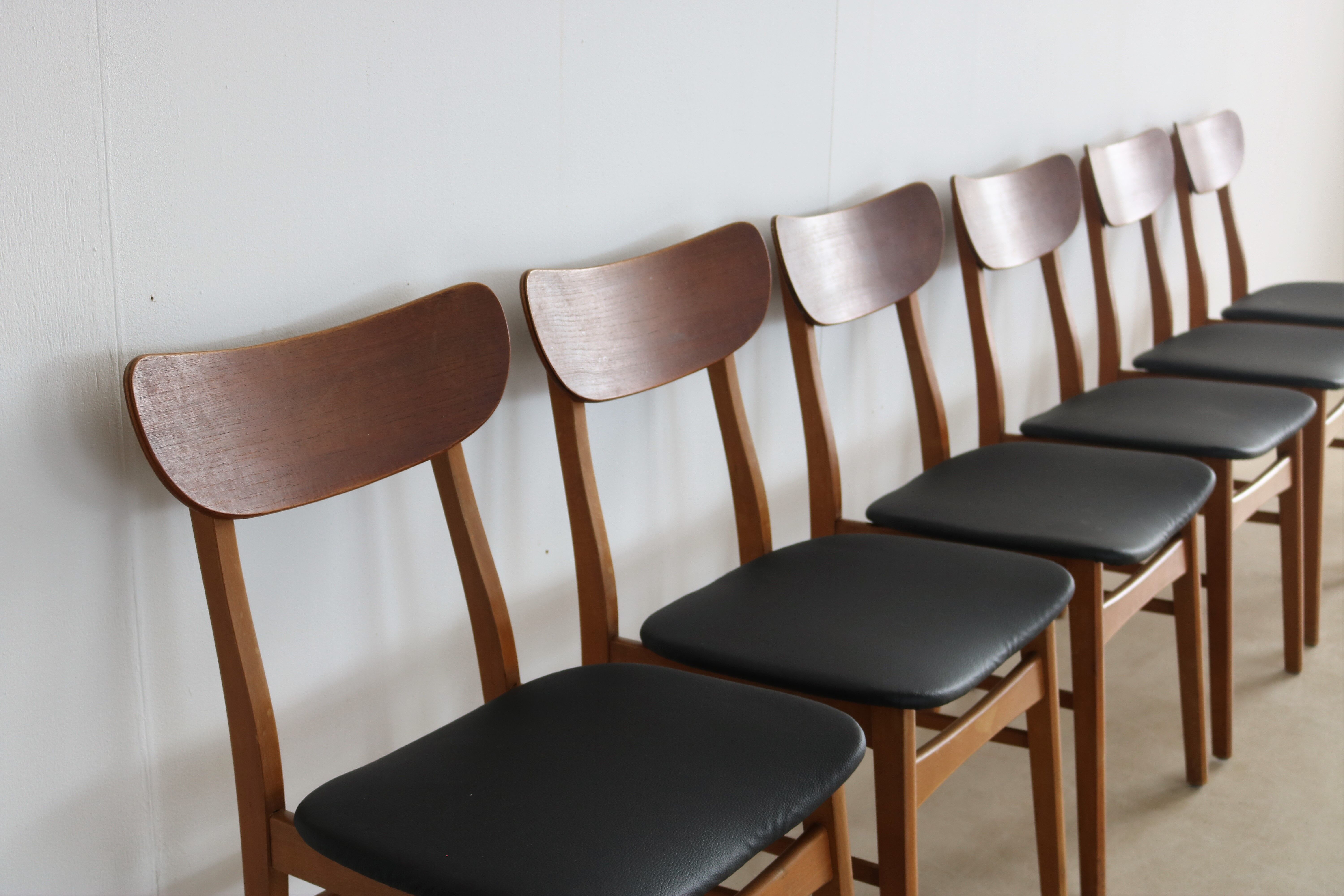 Vintage dining room chairs