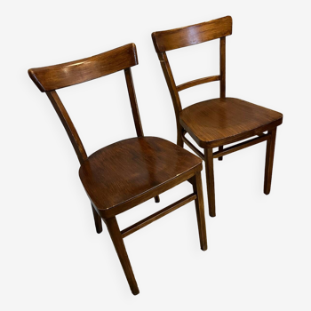 Pair of bistro chairs 1950/60