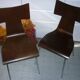 4-2025-6 Paire de chaises vintage