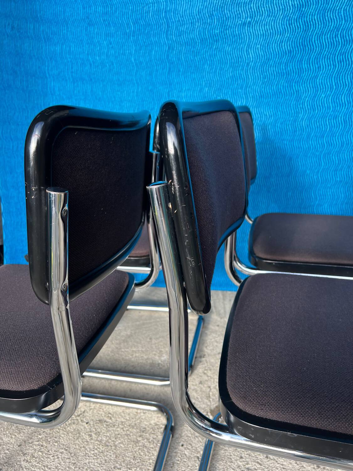 ENSEMBLE DE 4 CHAISES MARCEL BREUER
