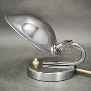 1930s Bauhaus Chrome Table Lamp Model 3530 by Napako, Czechoslovakia