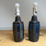 Table lamps attributed to Einar Johansen for Søholm, 1960s, set of 2