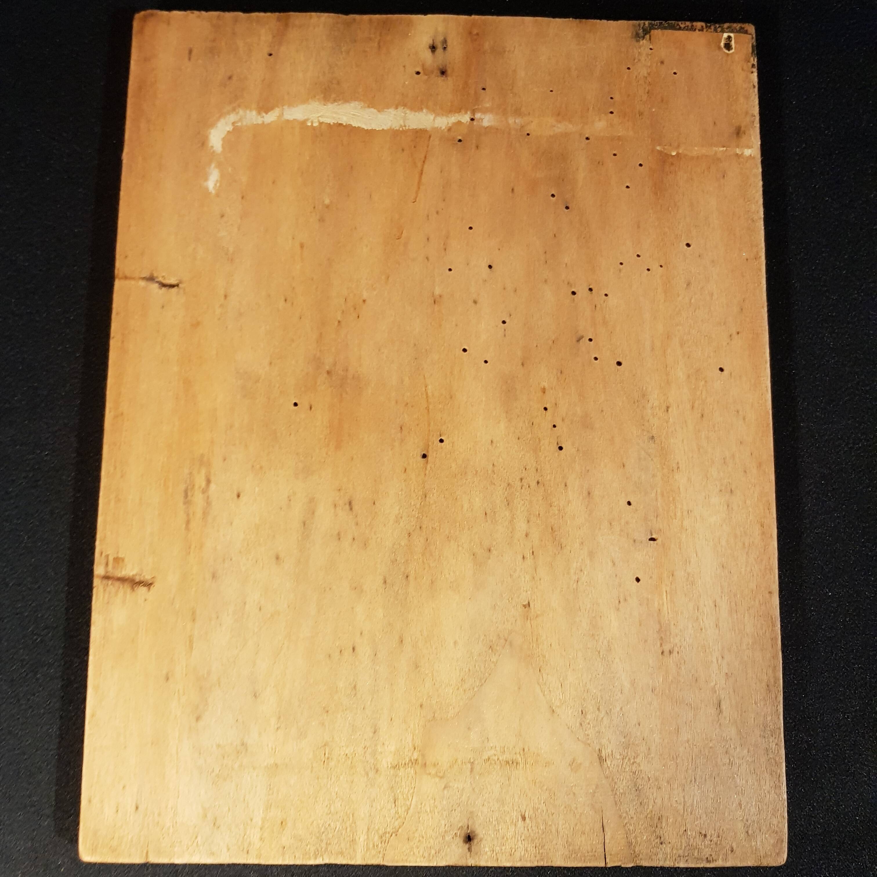 Old painting on wood