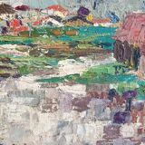 Huile sur panneau