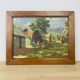 Tableau village Malgache par Ambroise Rakoto