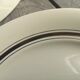 6 vintage cream plates with golden fillet by Villeroy Boch