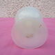Soliflore vase in opalescent vintage annees glass
