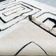 Moroccan black white khenifra rug 250cmx150cm
