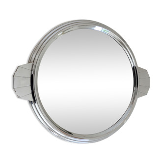 Plateau miroir art déco