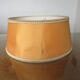 Lucien Gau empire style lamp in solid bronze gilded with bright gold "with swans"