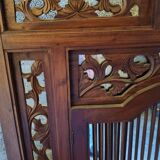 Miroir balinais à volets indonésie 120x130cm