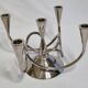 Chandelier Driade Matthew Boulton II 5 lights in metal attributed to Borek Sipek