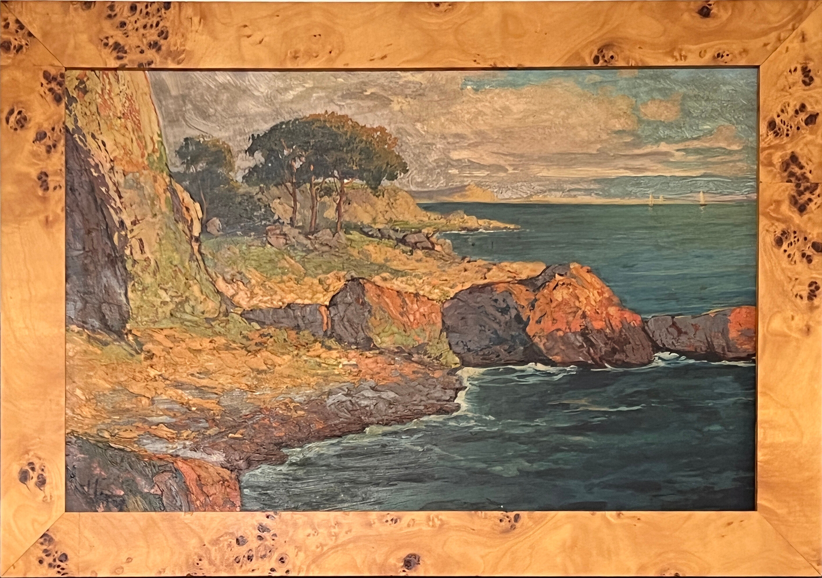 Painting by Henry Malfroy