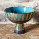 Seta Series footed bowl by Aldo Londi for Bitossi