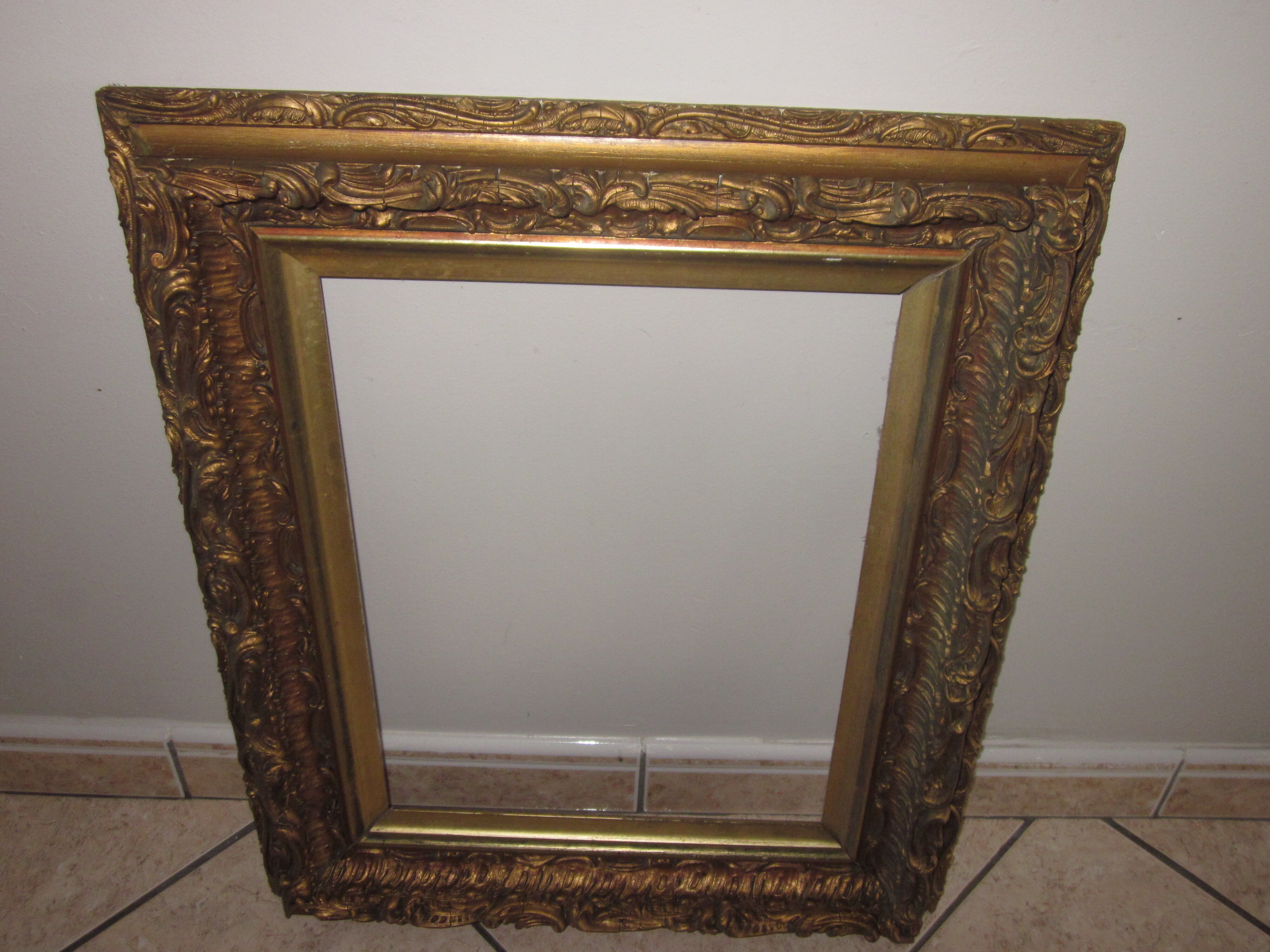 Old stucco frame