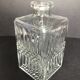 Glass whisky decanter