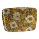 Rectangular vintage fiberglass tray