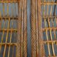 Set of 2 French Rattan Vintage Design Armchairs from the 1950s