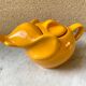 Ceramic teapot elephant original vintage design 70s
