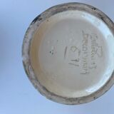 Large ceramic diabolo vase 1960 Vallauris