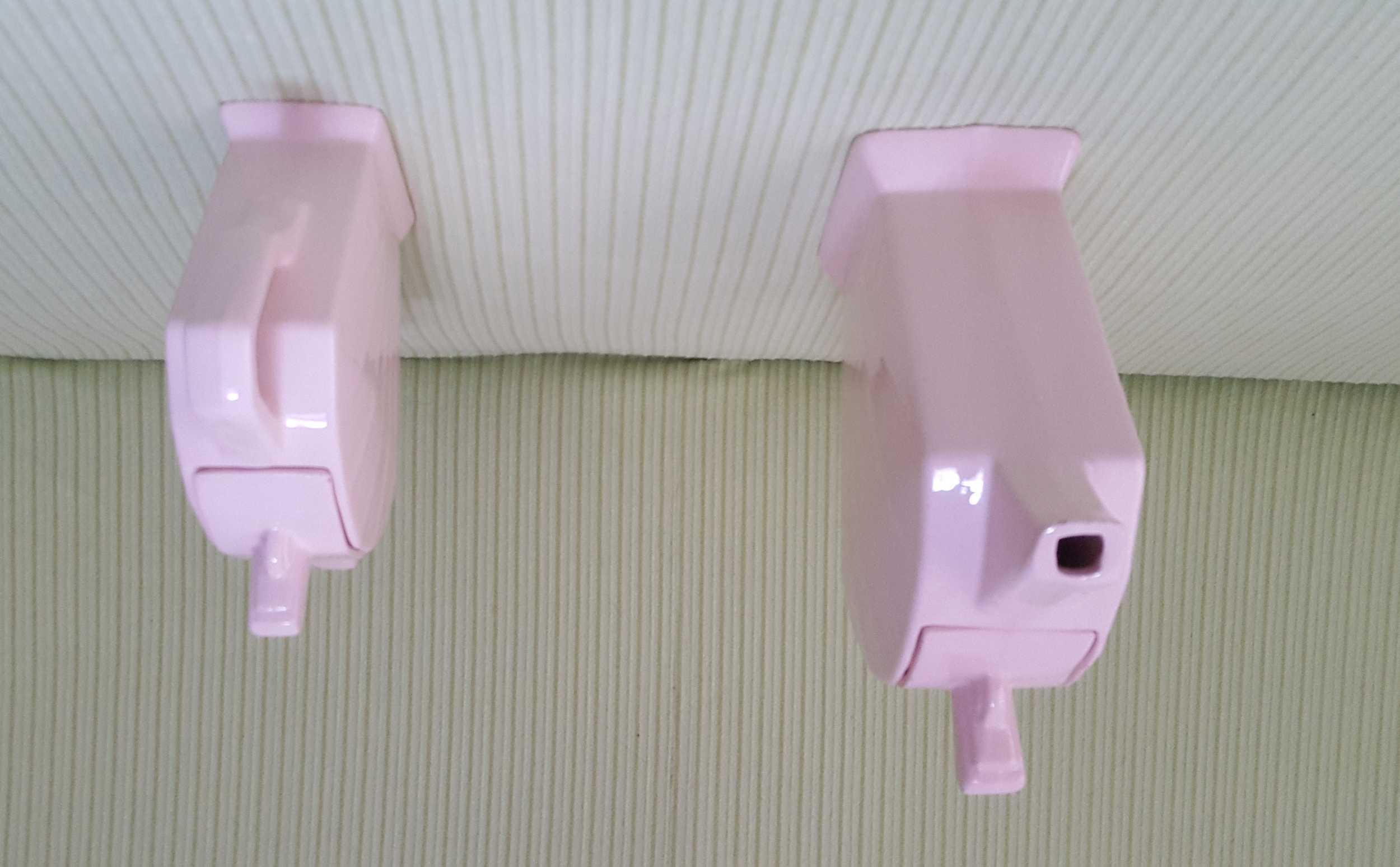 Théière and its pink ceramic sugar maker Art Deco