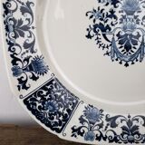 Plat carré - gien "ibis bleu"