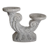 Speckled candle holder Alain Guillard
