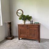 Jam cabinet, folk art furniture, oak, 19th century