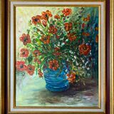 Table "Bouquet of flowers of the fields" HSP + frame