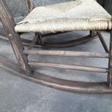 Brutalist rocking-chair