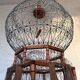 Cage à oiseaux en bois