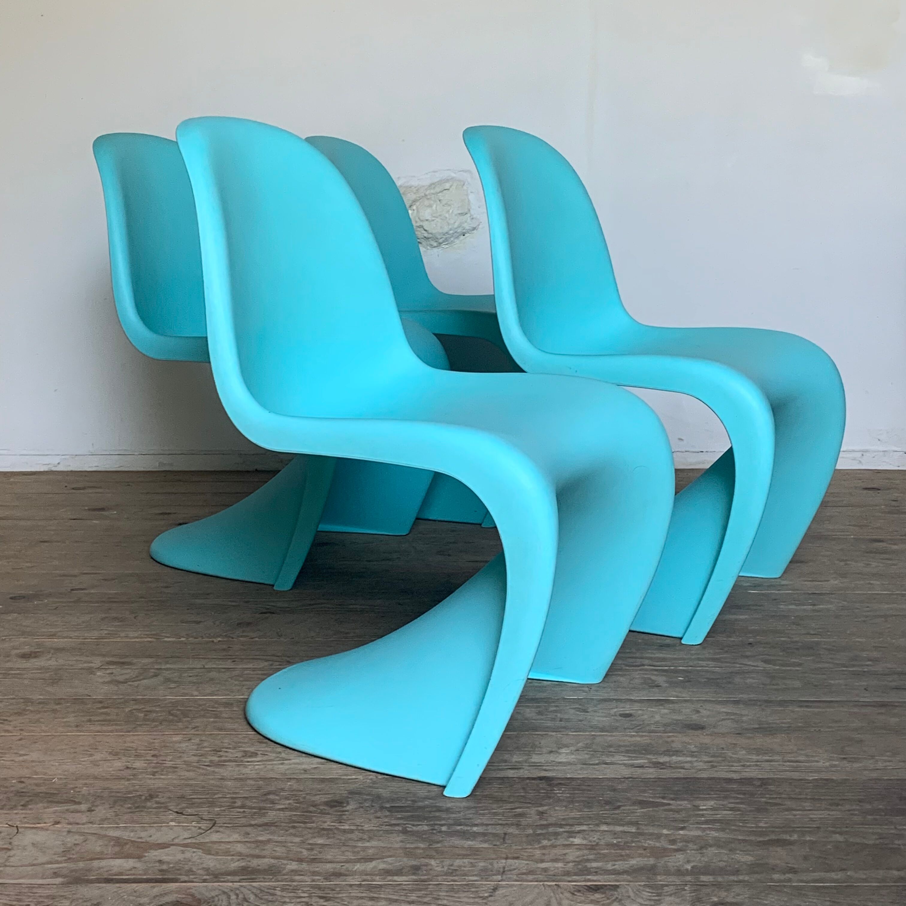 Verner Panton chairs for Vitra